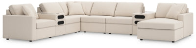 Seccional de 8 piezas Modmax con sistema de audio y chaise