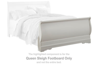 Pie de cama trineo Queen Anarasia