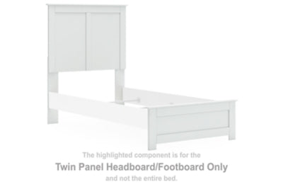 Bostwick Shoals Twin Panel Headboard/Footboard
