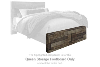 Derekson Queen Storage Footboard