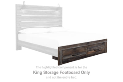 Drystan King Storage Footboard