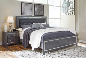 Cama de panel King Lodanna