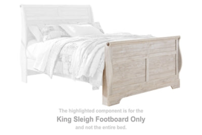 Pie de cama trineo Willowton King