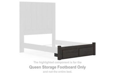 Parlayon Queen Storage Footboard
