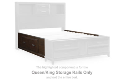 Rieles de almacenamiento Queen/King Vanmore