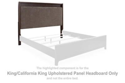 Cabecero tapizado de paneles Korestone King/California King
