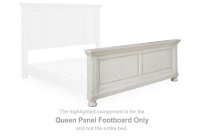 Robbinsdale Queen con pie de cama con paneles