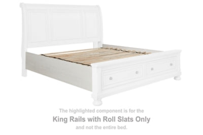 Robbinsdale King Rails con láminas enrollables