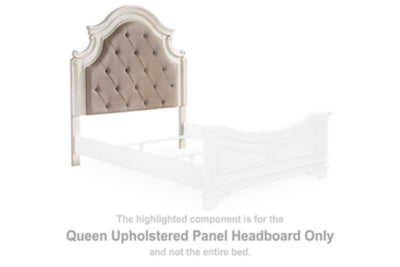 Cabecero de panel tapizado Realyn Queen