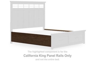 Rieles de panel Taffenbrook California King