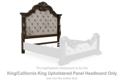 Cabecero de panel tapizado Maylee King/California King