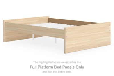 Paneles de la cama Onita Full Platform