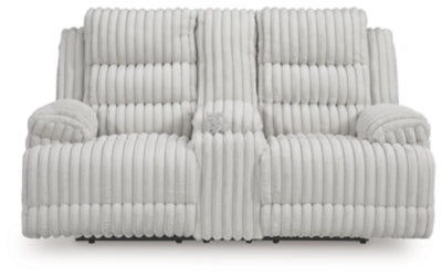 Sofá reclinable eléctrico Technique con consola