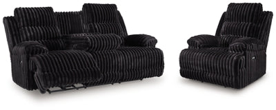 Technique Power Reclining Sofa and Power Recliner