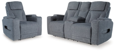 Forest Lake Power Reclining Loveseat and Power Recliner