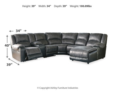 Nantahala Left-Arm Facing Recliner