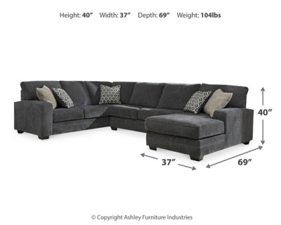 Chaiselongue rinconera derecha