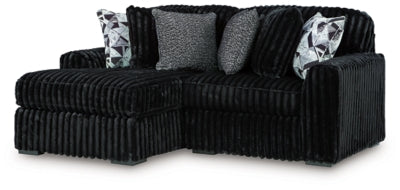 Sofá seccional de 2 piezas con chaise Midnight-Madness
