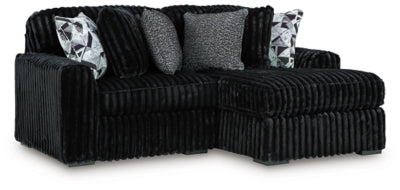 Sofá seccional de 2 piezas con chaise Midnight-Madness