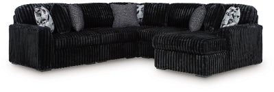 Seccional de 6 piezas Midnight-Madness con chaise longue