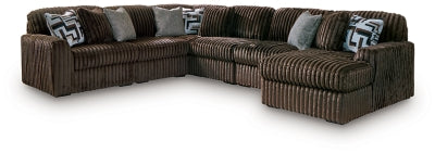 Seccional de 6 piezas Midnight-Madness con chaise longue