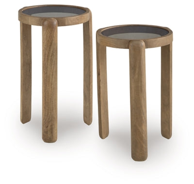 Mesa auxiliar Jossor (Set de 2)