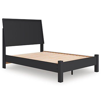 Danziar Full Panel con Rieles de Pata de Cama