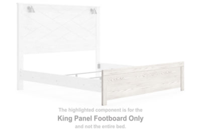 Gerridan King Panel Pie de Cama