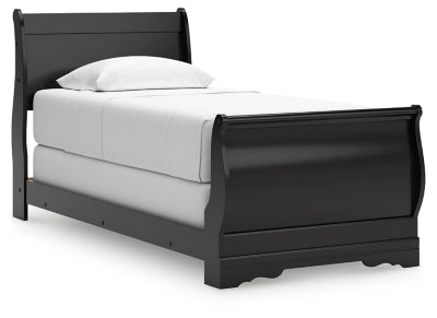 Cama doble tipo trineo Huey Vineyard