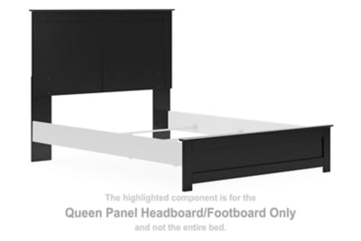 Maribel Queen Panel Headboard/Footboard