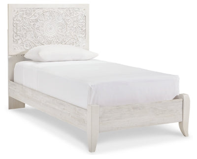 Cama doble Paxberry con paneles