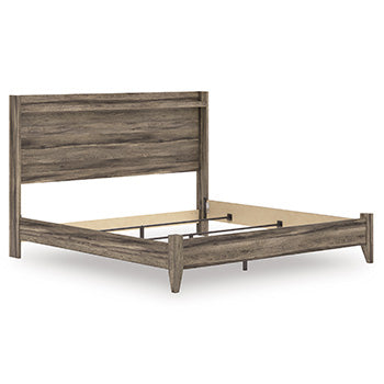 Pie de cama tamaño King Baystorm con rieles