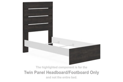 Delmorta Twin Panel Headboard/Footboard