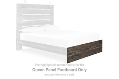 Drystan Panel de Pie de Cama Queen