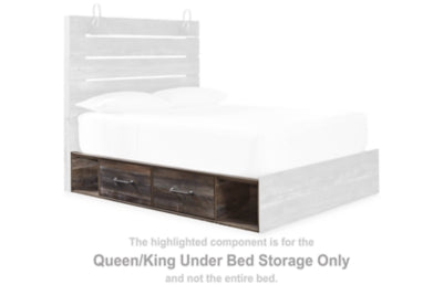 Almacenamiento debajo de la cama Drystan Queen/King