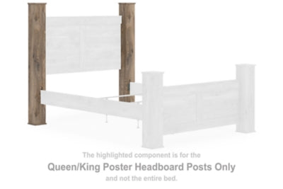 Postes de cabecera de póster para cama Queen/King de Keithland