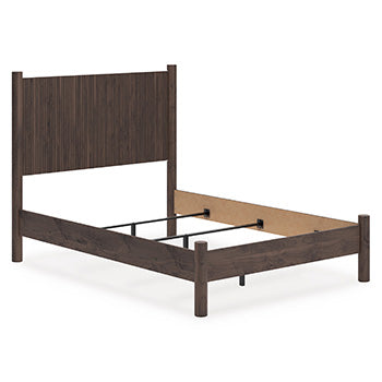 Pie de cama con paneles completos y rieles Cadmori