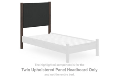 Cabecero de panel tapizado doble Cadmori