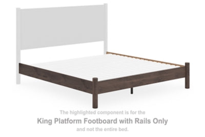 Cadmori King Plataforma Piecero con Rieles