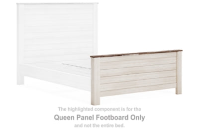 Pie de cama Queen de Willowton