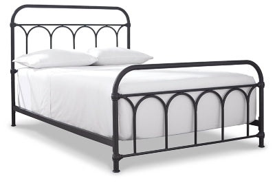 Cama de metal completa Nashburg