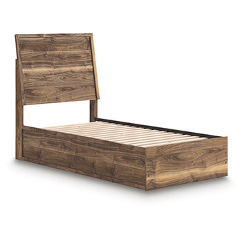 Pie de cama con doble panel Zadilyn