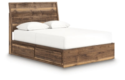 Cama de panel Zadilyn Queen con almacenamiento