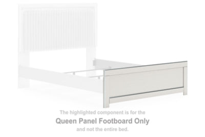 Pie de cama panel Queen Birmonton
