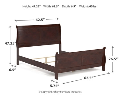 Alisdair Queen Sleigh Headboard/Footboard