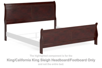 Cabecero/piecero Alisdair King/California King tipo trineo