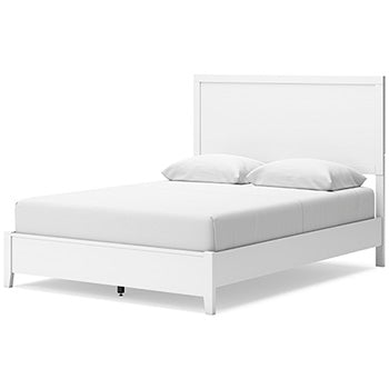 Cabecero/Pie de Cama y Somier de Láminas Queen Binterglen
