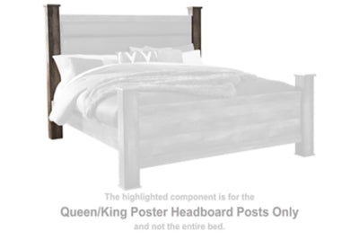 Postes del cabecero con dosel Wynnlow Queen/King