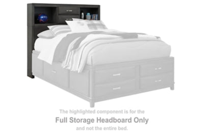 Caitbrook Full Storage Headboard