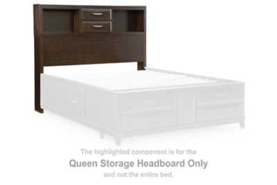 Cabecero Vanmore Queen con almacenamiento